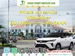 Private Car From Quy Nhon <=> Cam Ranh (private car with driver)